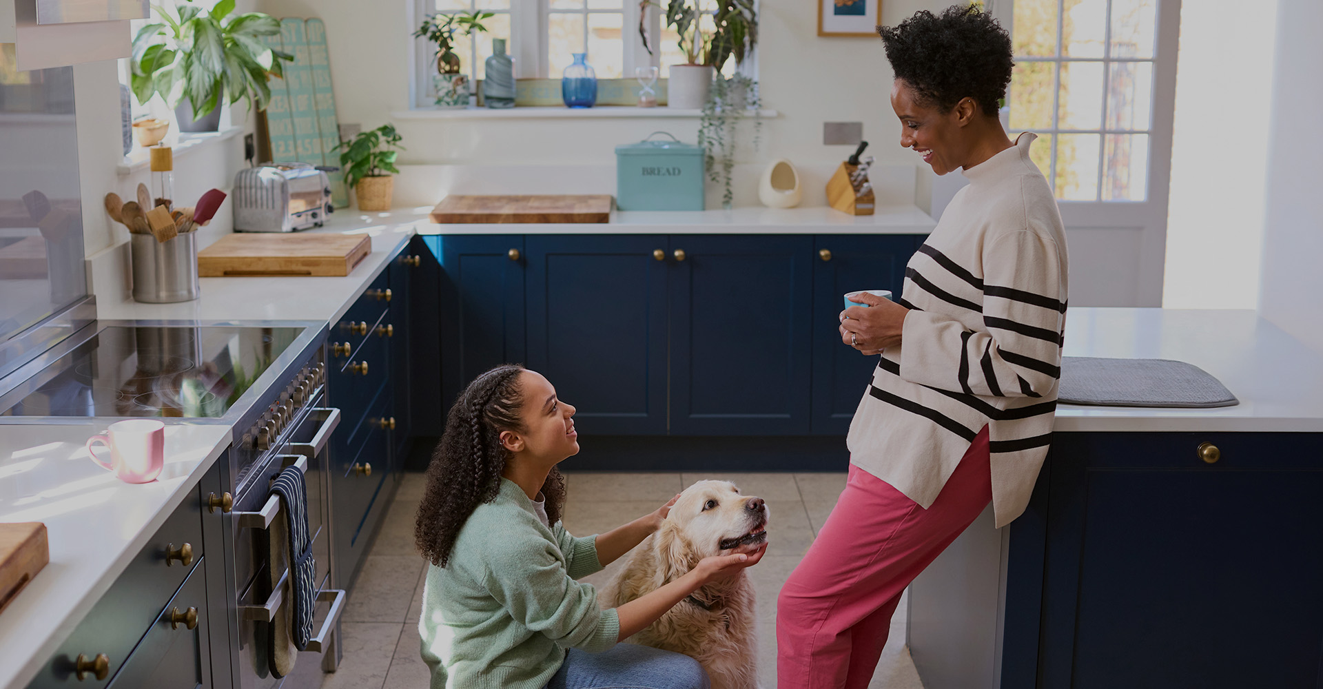 Room scene with mobile phone to show how our room visualizer tool works. 